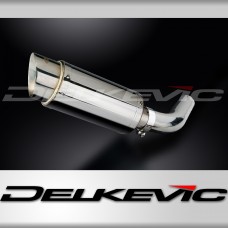 HONDA VFR800Fi 1998-2001 200mm ROUND STAINLESS SILENCER EXHAUST KIT