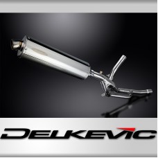 Suzuki DL650 V-Strom 2017-2023 450mm Oval Stainless Exhaust Silencer Can Kit