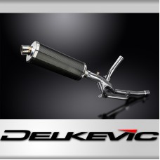 Suzuki DL650 V-Strom 2017-2023 350mm Oval Carbon Exhaust Silencer Can Kit