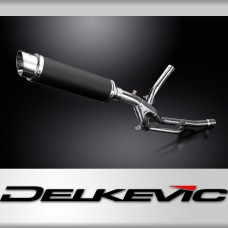 Suzuki DL650 V-Strom 2017-2023 350mm Round Carbon Exhaust Silencer Can Kit