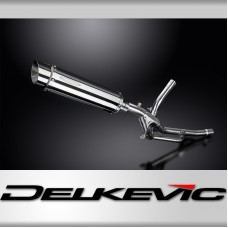 Suzuki DL650 V-Strom 2017-2023 350mm Round Stainless Exhaust Silencer Can Kit