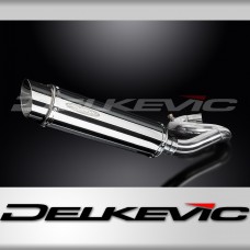 HONDA CBR1000RR FIREBLADE 08-15 350mm ROUND STAINLESS BSAU SILENCER EXHAUST KIT