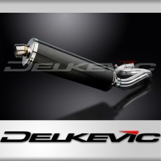 HONDA CBR1000RR FIREBLADE 08-15 450mm OVAL CARBON BSAU SILENCER EXHAUST KIT