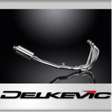 KAWASAKI ZRX1100 ZRX1200 97-07 4-1 EXHAUST 225mm STAINLESS OVAL SILENCER