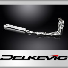 YAMAHA FZ1 FAZER FZ1S 06-15 FULL 4-1 EXHAUST 320mm STAINLESS TRI BSAU SILENCER