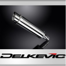 ROYAL ENFIELD HIMALAYAN 410 2016-2024 350mm ROUND STAINLESS SILENCER EXHAUST KIT