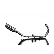 CBR500R 2013-2021 / CB500F 2013-2018 / CB500X 2013-2018 / MINI 200mm (8 inch) ROUND SILENCER 2-1 COM