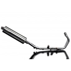 CBR500R 2013-2021 / CB500F 2013-2018 / CB500X 2013-2018 / OVAL 450mm (18 inch) SILENCER 2-1 COMPLETE