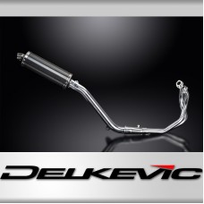 HONDA CRF1000L AFRICA TWIN 16-19 FULL EXHAUST 350mm CARBON OVAL BSAU SILENCER