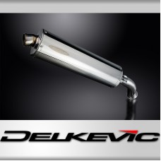 KTM 790 DUKE 2018-19 450mm OVAL STAINLESS BSAU SILENCER EXHAUST KIT