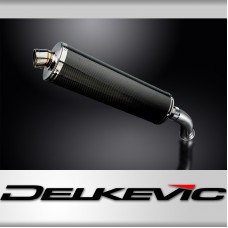 KTM 790 DUKE 2018-19 450mm OVAL CARBON BSAU SILENCER EXHAUST KIT