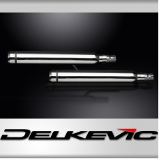 HONDA VTX1300C 01-09 VTX1300R-T 08-09 550mm CUSTOM SILENCER EXHAUST BULL NOSE