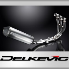 TRIUMPH STREET TRIPLE 675 13-16 DECAT FULL 3-1 EXHAUST 343mm XOVAL BSAU SILENCER