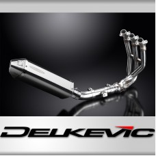 TRIUMPH STREET TRIPLE 675 13-16 DECAT FULL 3-1 EXHAUST 320mm TRI BSAU SILENCER 