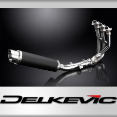 TRIUMPH STREET TRIPLE 675 13-16 EXHAUST SYSTEM 350mm ROUND SILENCER CARBON