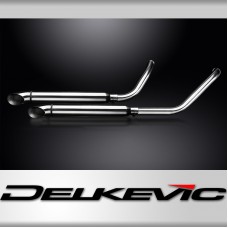 KAWASAKI MEAN STREAK EXHAUST VN1500 VN1600 02-08 2-2 550mm TURN OUT SILENCER