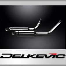 KAWASAKI MEAN STREAK EXHAUST VN1500 VN1600 02-08 2-2 410mm TURN OUT SILENCER