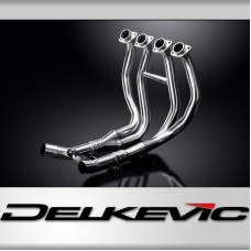 SUZUKI GSX1300R HAYABUSA 99-07 STAINLESS 4-2 EXHAUST DOWNPIPES NOT OEM COMPATIB