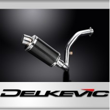 BMW G310R G310GS 2017-20 DECAT EXHAUST SYSTEM 225mm CARBON OVAL SILENCER