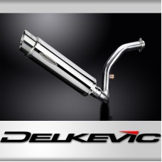 BMW G310R G310GS 17-20 DECAT EXHAUST SYSTEM 350mm STAINLESS ROUND BSAU SILENCER