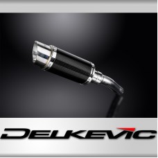 Honda CMX500 Rebel 2017-2024 200mm ROUND CARBON  SILENCER EXHAUST KIT 