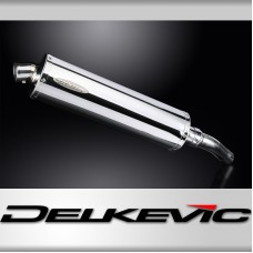 Honda CMX500 Rebel 2017-2024 450mm OVAL STAINLESS BSAU SILENCER EXHAUST KIT