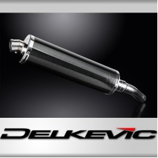 Honda CMX500 Rebel 2017-2024 450mm OVAL CARBON BSAU SILENCER EXHAUST KIT