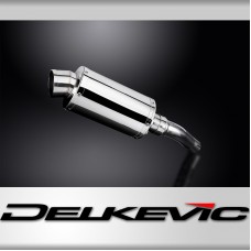 Honda CMX500 Rebel 2017-2024 225mm OVAL STAINLESS SILENCER EXHAUST KIT