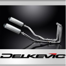 YAMAHA FJR1300 01-05 DECAT FULL 4-2 EXHAUST 343mm TITANIUM XOVAL BSAU SILENCERS