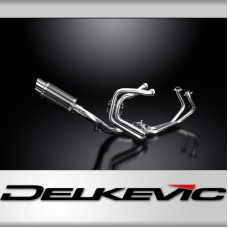 HONDA VFR800X CROSSRUNNER 11-14 FULL EXHAUST 200mm CARBON ROUND SILENCER