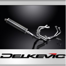 HONDA VFR800X CROSSRUNNER 11-14 FULL EXHAUST 450mm CARBON OVAL SILENCER