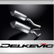 KAWASAKI Z1000 2003-2006 260mm X-OVAL TITANIUM BSAU SILENCER EXHAUST KIT