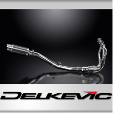 Kawasaki 1000 Versys 2010-2014 Full Exhaust 4-1 200mm Round Carbon Silencer