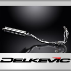 Kawasaki 1000 Versys 2010-2014 Full Exhaust 4-1 450mm Oval Stainless Silencer