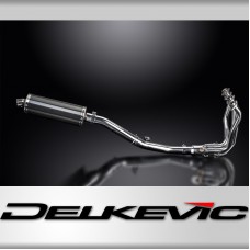 Kawasaki 1000 Versys 2010-2014 Full Exhaust 4-1 350mm Oval Carbon Silencer