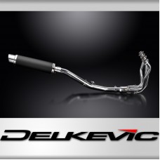 Kawasaki 1000 Versys 2010-2014 Full Exhaust 4-1 350mm Round Carbon Silencer