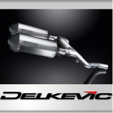 HONDA VFR800 VTEC 2002-2013 260mm X-OVAL TITANIUM BSAU SILENCER EXHAUST KIT