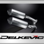 KAWASAKI Z1000 2010-2020 260mm X-OVAL TITANIUM BSAU SILENCER EXHAUST KIT