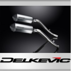 HONDA XL1000 V VARADERO 1999-14 260mm X-OVAL TITANIUM BSAU SILENCER EXHAUST KIT