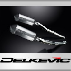 KAWASAKI ZZR1400 NINJA 2008-2011 260mm X-OVAL TITANIUM BSAU SILENCER EXHAUST KIT