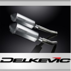 SUZUKI GSX1300R HAYABUSA 2008-2020 260mm X-OVAL TITANIUM SILENCER EXHAUST KIT