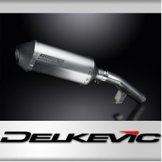 KAWASAKI KLZ1000 VERSYS 2015-18 260mm X-OVAL TITANIUM BSAU SILENCER EXHAUST KIT