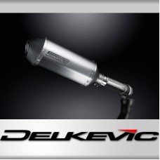 BMW K1300GT 2009-2016 Delkevic 260mm X-Oval Titanium Exhaust Silencer Can Kit