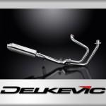 HONDA NT650V DEAUVILLE 98-05 320mm STAINLESS SILENCER FULL EXHAUST SYSTEM