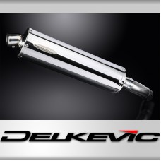 KAWASAKI Z900RS Z900SE 2018-2024 450mm OVAL STAINLESS BSAU SILENCER EXHAUST KIT