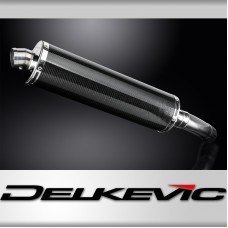 KAWASAKI Z900RS Z900SE 2018-2024 450mm OVAL CARBON BSAU SILENCER EXHAUST KIT