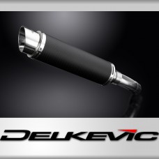 KAWASAKI Z900RS Z900SE 2018-2024 350mm CARBON ROUND BSAU SILENCER EXHAUST KIT 