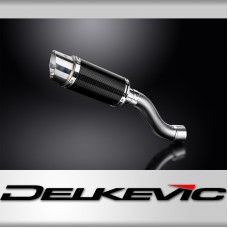 DUCATI MONSTER 821 15-19 1200 14-19 200mm ROUND CARBON  EXHAUST KIT