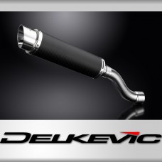 DUCATI MONSTER 821 15-19 1200 14-19 350mm CARBON ROUND SILENCER EXHAUST KIT