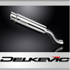 DUCATI MONSTER 821 15-19 1200 14-19 350mm ROUND STAINLESS BSAU EXHAUST KIT 